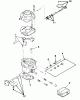 Toro 74140 (724-Z) - 724-Z Tractor, 1995 (590001-599999) Ricambi CARBURETOR COMPONENTS