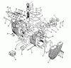 Toro 74140 (724-Z) - 724-Z Tractor, 1995 (590001-599999) Ricambi ENGINE CYLINDER BLOCK P224 G SPEC. E
