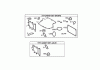 Toro 74327 (Z420) - TimeCutter Z420 Riding Mower, 2006 (260000001-260019999) Ricambi GASKET ASSEMBLY BRIGGS AND STRATTON 286H77-0165-E1