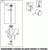 Toro 74352 (Z480) - TimeCutter Z480 Riding Mower, 2005 (250000001-250999999) Ricambi OIL FILTER, TUBE AND PUMP ASSEMBLY BRIGGS AND STRATTON 31K777-0190-E1