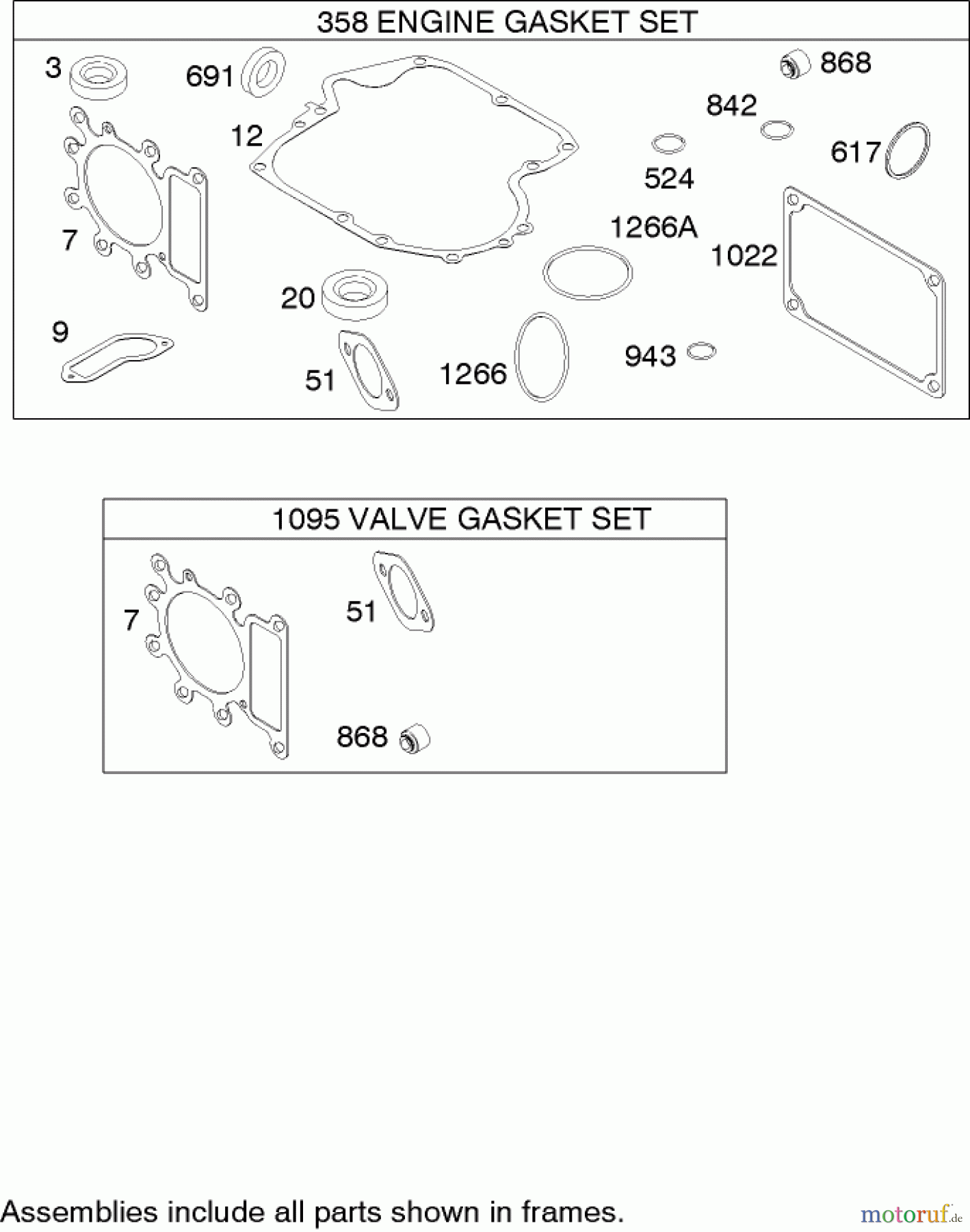  Toro Neu Mowers, Zero-Turn 74353 (Z480) - Toro TimeCutter Z480 Riding Mower, 2006 (260000001-260999999) GASKET ASSEMBLY BRIGGS AND STRATTON 31H777-0168-E1