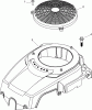 Toro 74360 (Z4200) - TimeCutter Z4200 Riding Mower, 2008 (280000001-280999999) Ricambi BLOWER HOUSING ASSEMBLY KOHLER SV590-0019