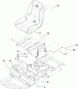 Toro 74373 (Z5030) - TimeCutter Z5030 Riding Mower, 2009 (290004013-290999999) Ricambi SEAT ASSEMBLY