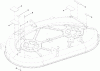 Toro 74380 (Z4200) - TimeCutter Z4200 Riding Mower, 2009 (290000001-290000325) Ricambi 42 INCH DECK ASSEMBLY NO. 117-1290