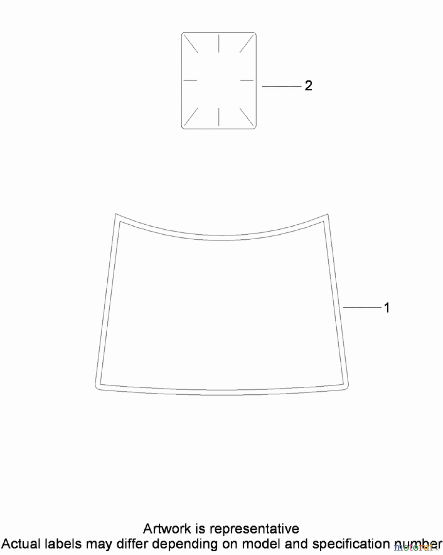  Toro Neu Mowers, Zero-Turn 74380 (Z4200) - Toro TimeCutter Z4200 Riding Mower, 2009 (290000326-290999999) DECALS KOHLER SV590-0213