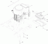 Toro 74386 (ZS 4200) - TimeCutter ZS 4200 Riding Mower, 2012 (SN 312000001-312999999) Ricambi ENGINE AND MUFFLER ASSEMBLY