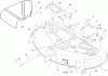Toro 74391 (Z5000) - TimeCutter Z5000 Riding Mower, 2008 (280000001-280999999) Ricambi 50 INCH DECK ASSEMBLY