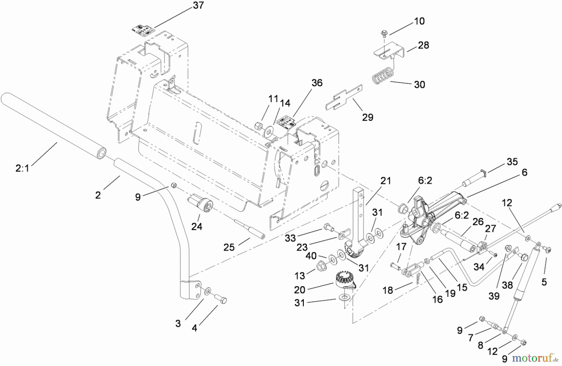 Toro Neu Mowers, Zero-Turn 74399 (Z5020) - Toro TimeCutter Z5020 Riding Mower, 2009 (290000001-290000439) CONTROL ASSEMBLY