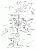 Toro 74401 (17-44ZX) - 17-44ZX TimeCutter ZX Riding Mower, 2003 (230000001-230999999) Ricambi CARBURETOR ASSEMBLY KAWASAKI FH500V-BS36