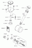 Toro 74401 (17-44ZX) - 17-44ZX TimeCutter ZX Riding Mower, 2003 (230000001-230999999) Ricambi LUBRICATION EQUIPMENT ASSEMBLY KAWASAKI FH500V-BS36