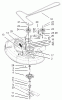 Toro 74402 (14-38Z) - 14-38Z TimeCutter Z Riding Mower, 2003 (230000001-230999999) Ricambi 38IN DECK SPINDLE AND BELT DRIVE ASSEMBLY