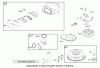 Toro 74402 (14-38Z) - 14-38Z TimeCutter Z Riding Mower, 2003 (230000001-230999999) Ricambi BLOWER HOUSING ASSEMBLY BRIGGS AND STRATTON 280H07-0166-E1