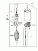 Toro 74405 (18-52ZX) - 18-52ZX TimeCutter ZX Riding Mower, 2004 (240000001-240999999) Ricambi STARTER ASSEMBLY KAWASAKI FH531V-AS11