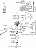 Toro 74406 (ZX440) - TimeCutter ZX440 Riding Mower, 2005 (250000001-250999999) Ricambi CARBURETOR ASSEMBLY KAWASAKI FH541V-AS50