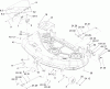 Toro 74406 (ZX440) - TimeCutter ZX440 Riding Mower, 2006 (260000241-260999999) Ricambi 44IN DECK ASSEMBLY
