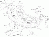 Toro 74406 (ZX440) - TimeCutter ZX440 Riding Mower, 2008 (280000001-280999999) Ricambi 44IN DECK ASSEMBLY