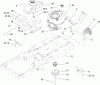 Toro 74420 (Z420) - TimeCutter Z420 Riding Mower, 2007 (270000001-270999999) Ricambi ENGINE ASSEMBLY