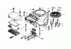 Toro 74425 (Z530) - TimeCutter Z530 Riding Mower, 2007 (270000001-270999999) Ricambi FAN COVER ASSEMBLY HONDA GXV530 EXA2LB