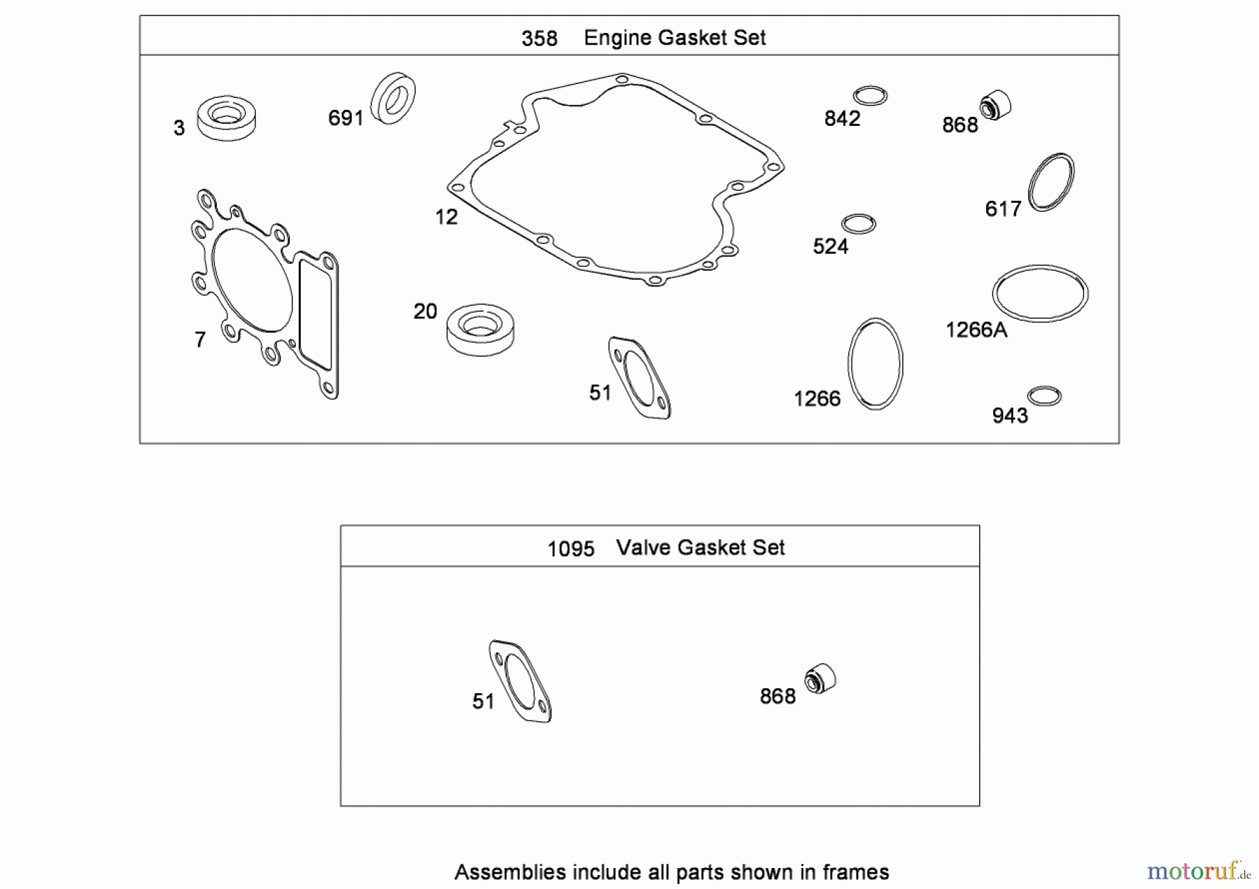 Toro Neu Mowers, Zero-Turn 74433 (ZD420) - Toro TimeCutter ZD420 Riding Mower, 2009 (290000001-290999999) GASKET SET BRIGGS AND STRATTON MODEL 31P777-0133-E1