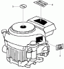 Toro 74434 (ZD530) - TimeCutter ZD530 Riding Mower, 2007 (270000001-270999999) Ricambi LABEL ASSEMBLY HONDA GXV530 EXA2