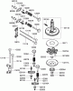 Toro 74437 (ZD420T) - TimeCutter ZD420T Riding Mower, 2009 (290000001-290999999) Ricambi VALVE AND CAMSHAFT ASSEMBLY KAWASAKI FH541V-CS50
