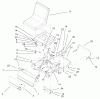 Toro 74501 (Z16-44) - Z16-44 TimeCutter Z Riding Mower, 2002 (220000001-220999999) Ricambi MAIN FRAME ASSEMBLY