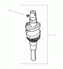 Toro 74601 (Z17-44) - Z17-44 TimeCutter Z Riding Mower, 2002 (220000913-220999999) Ricambi CRANKSHAFT ASSEMBLY KOHLER CV 490S-27503