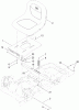 Toro 74620 (3200) - TimeCutter SS 3200 Riding Mower, 2011 (311000001-311999999) Ricambi SEAT ASSEMBLY