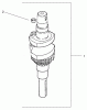 Toro 74701 (Z17-52) - Z17-52 TimeCutter Z Riding Mower, 2001 (210000001-210999999) Ricambi CRANKSHAFT ASSEMBLY KOHLER CV 490-27503