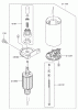 Toro 74801 (18-52ZX) - 18-52ZX TimeCutter ZX Riding Mower, 2003 (230000001-230999999) Ricambi STARTER ASSEMBLY KAWASAKI FH531V-CS07