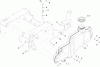 Toro 74815 (Z5200) - TITAN Z5200 Zero-Turn-Radius Riding Mower, 2009 (290000001-290999999) Ricambi FUEL TANK ASSEMBLY