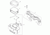 Toro 74818 (Z5200) - TITAN Z5200 Zero-Turn-Radius Riding Mower, 2008 (280000001-280999999) Ricambi AIR INTAKE AND FILTRATION ASSEMBLY KOHLER SV830-0014