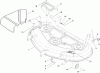 Toro 74820 (ZX5000) - TITAN ZX5000 Zero-Turn-Radius Riding Mower, 2010 (310000001-310999999) Ricambi 50 INCH DECK ASSEMBLY