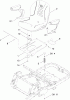 Toro 74823 (ZX6000) - TITAN ZX6000 Zero-Turn-Radius Riding Mower, 2009 (290000001-290999999) Ricambi SEAT ASSEMBLY