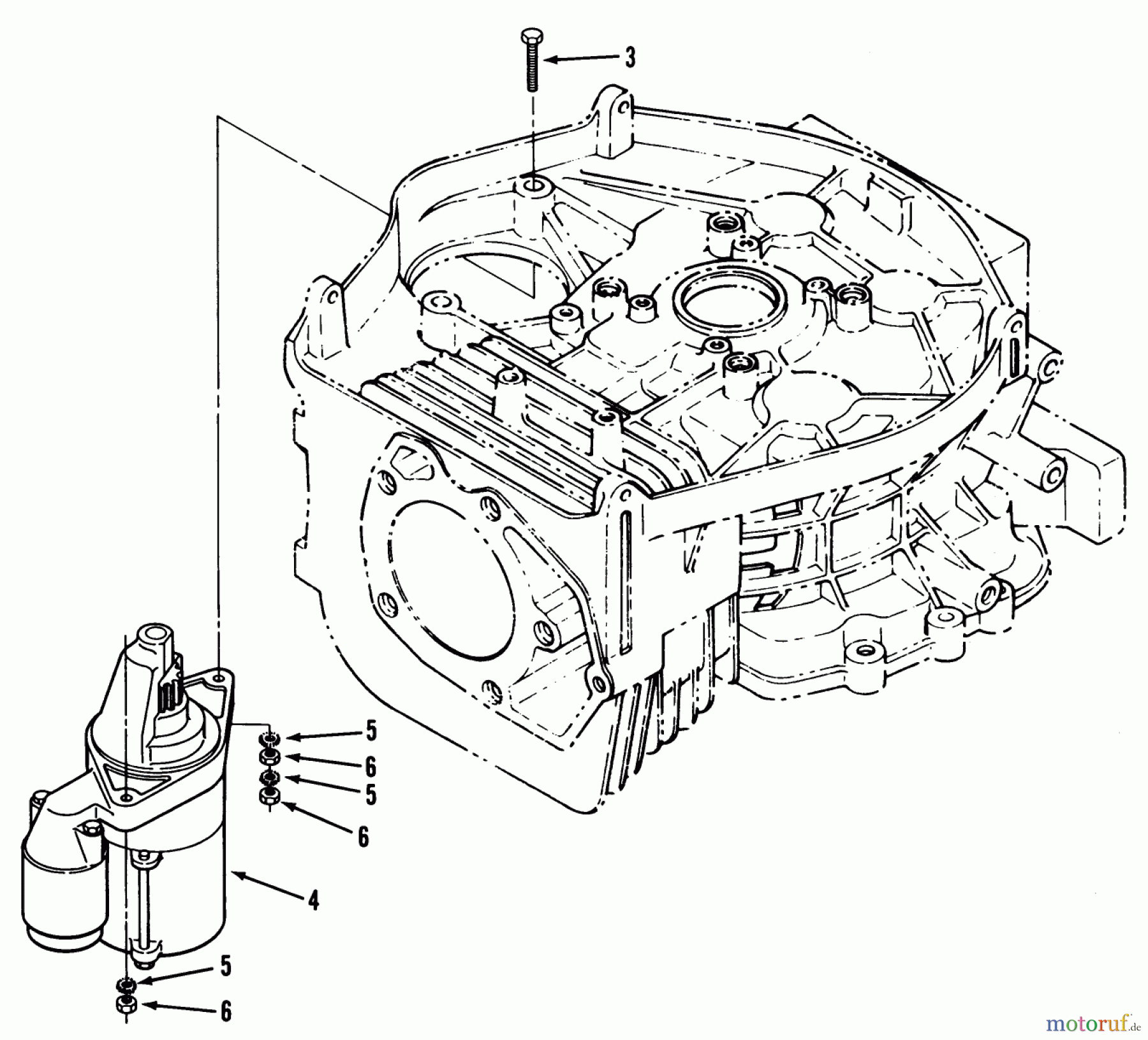  Toro Neu Mowers, Zero-Turn Y1-16OE02 (616-Z) - Toro 616-Z Tractor, 1990 STARTER-612-Z