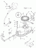 Toro Y1-16OE01 (616-Z) - 616-Z Tractor, 1989 Ricambi SECTION 9-GEARCASE AND IGNITION