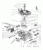 Toro Y1-16OEE4 (616-Z) - 616-Z Tractor, 1992 (2000001-2999999) Ricambi TRANSMISSION ASSEMBLY EATON MODEL 781-016 #1