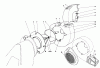 Toro 62912 - 5 hp Lawn Vacuum, 1985 (5000001-5999999) Listas de piezas de repuesto y dibujos BLOWER ASSEMBLY (MODELS 62912 & 62923)