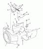 Toro Z1-24OE01 (724-Z) - 724-Z Tractor, 1988 Ricambi SECTION 4-BLOWER HOUSING AND GOVERNOR