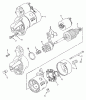 Toro Z1-24OE01 (724-Z) - 724-Z Tractor, 1988 Ricambi SECTION 4-STARTER