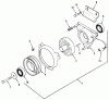 Toro Z1-24OE04 (724-Z) - 724-Z Tractor, 1991 (1000001-1999999) Ricambi PTO ELECTRIC CLUTCH