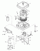 Toro Z1-24OE05 (724-Z) - 724-Z Tractor, 1992 (2000001-2999999) Ricambi AIR CLEANER AND CARBURETOR