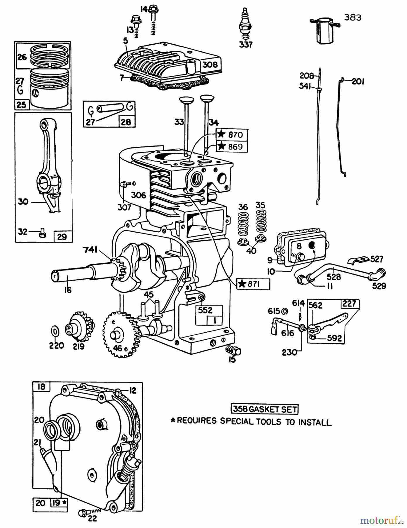  Toro Neu Blowers/Vacuums/Chippers/Shredders 62923 - Toro 5 hp Lawn Vacuum, 1989 (9000001-9999999) ENGINE BRIGGS & STRATTON MODEL NO. 130202-1640-01 #1