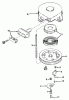 Toro 31304 - Snowhound, 1974 (4000001-4999999) Ricambi REWIND STARTER NO. 590473