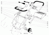 Toro 31453 - Snow Pup (electric), 1972 (2000001-2999999) Ricambi UPPER MAIN FRAME