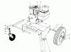 Toro 62912 - 5 hp Lawn Vacuum, 1992 (2000001-2999999) Listas de piezas de repuesto y dibujos ENGINE & BASE ASSEMBLY (MODEL 62912)
