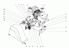 Toro 31677 (724) - 724 Snowthrower, 1977 (7000001-7999999) Ricambi ENGINE ASSEMBLY (MODEL NO. 31625)