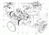 Toro 31677 (724) - 724 Snowthrower, 1977 (7000001-7999999) Ricambi TRACTION ASSEMBLY