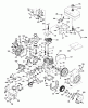 Toro 31626 (526) - 526 Snowthrower, 1971 (1000001-1999999) Ricambi ENGINE ASSEMBLY MODEL NO. H50-65279H