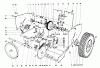 Toro 31626 (526) - 526 Snowthrower, 1971 (1000001-1999999) Ricambi TRACTION ASSEMBLY